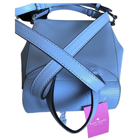 Kate Spade ♠️ New York, Medium Flap Saffiano Backpack - Picture 9 of 11